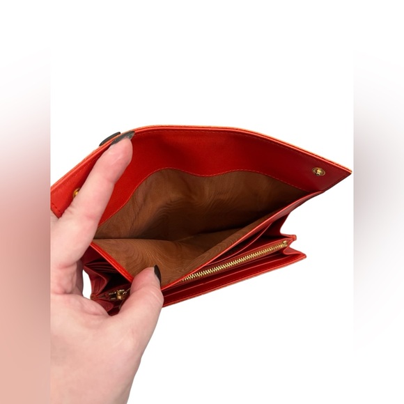 MIU MIU Croc Embossed Leather Long Wallet - Picture 9 of 15